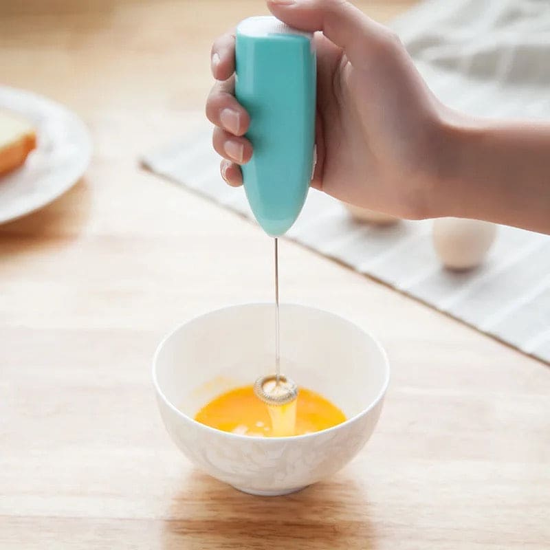 Handheld Egg Beater, Battery Operated Milk Frother Mixer, Beater for Coffee, Cappuccino, Hot Chocolate and Egg Whisks Handheld Egg Beater, Battery Operated Milk Frother Mixer, Beater for Coffee, Cappuccino, Hot Chocolate and Egg Whisks